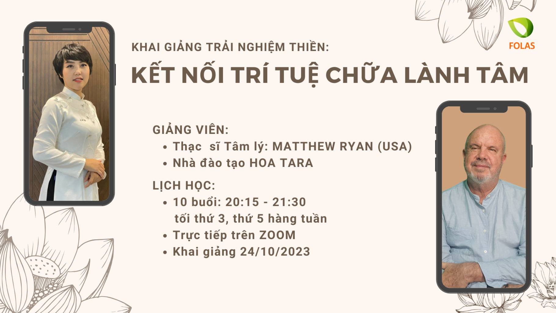 Trải nghiệm Thiền: KẾT NỐI TRÍ TUỆ CHỮA LÀNH TÂM