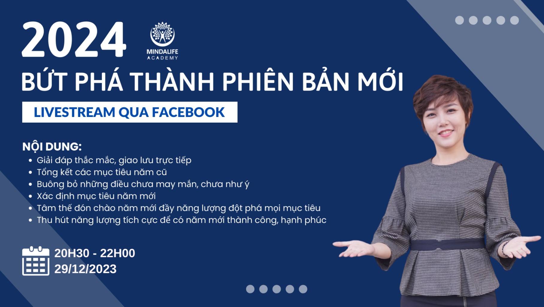 LIVESTREAM: 12024 BỨT PHÁ THÀNH PHIÊN BẢN MỚI