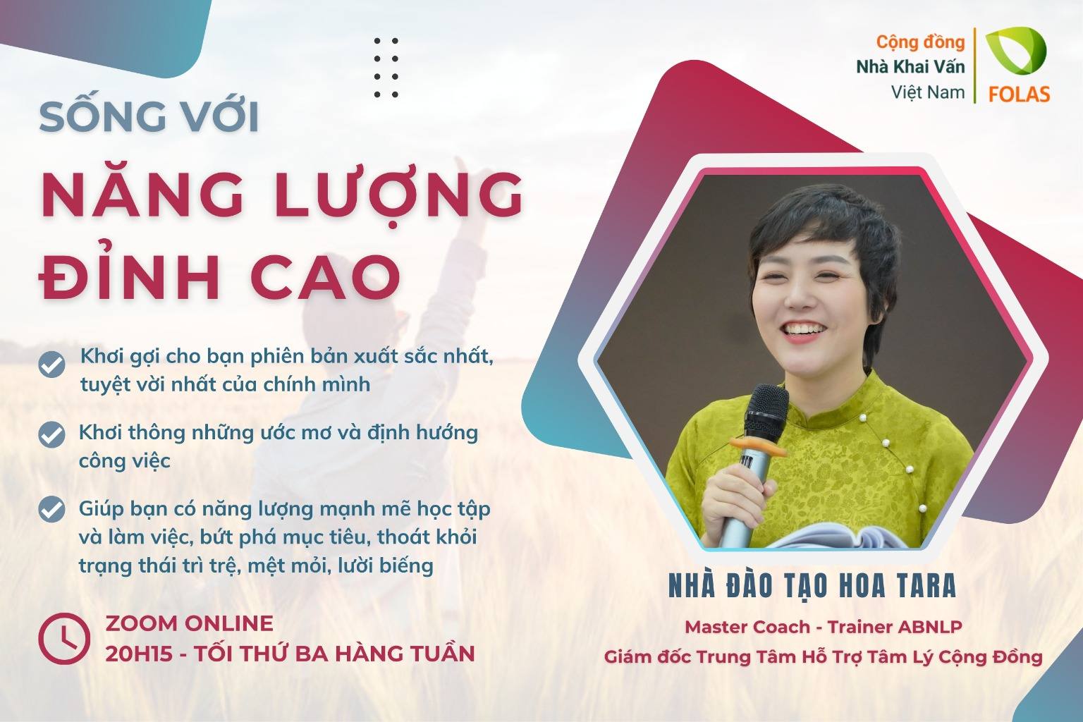 SỐNG VỚI NĂNG LƯỢNG ĐỈNH CAO ONLINE