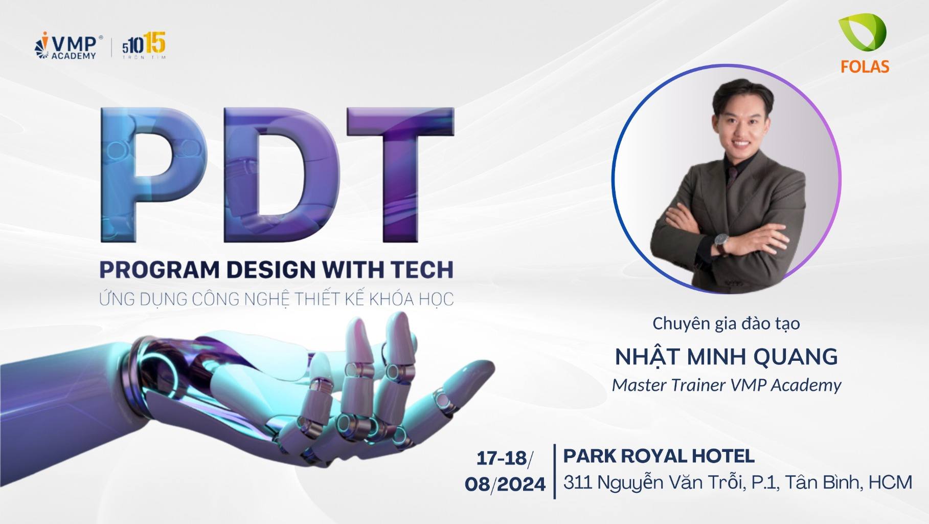 PROGRAM DESIGN WITH TECH - ỨNG DỤNG CÔNG NGHỆ THIẾT KẾ KHÓA HỌC