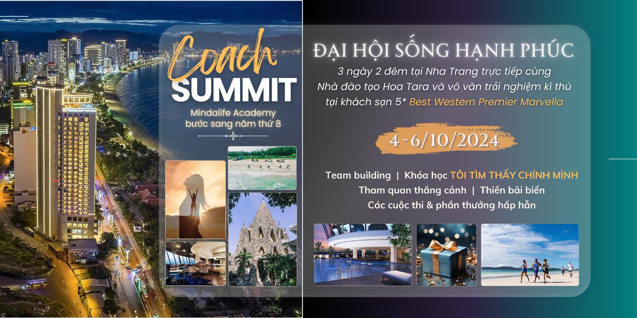 COACH SUMMIT 2024 - HỘI NGHỊ THƯỢNG ĐỈNH COACHING MINDALIFE